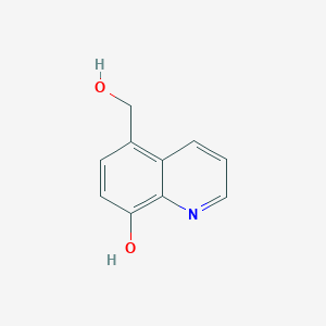 molecular formula C10H9NO2 B1298091 5-(Hydroxymethyl)quinolin-8-ol CAS No. 4053-44-5