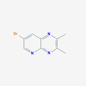 molecular formula C9H8BrN3 B1298114 7-Bromo-2,3-dimethylpyrido[2,3-b]pyrazine CAS No. 52333-43-4