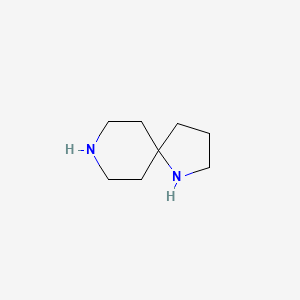 molecular formula C8H16N2 B12981206 1,8-Diazaspiro[4.5]decane 