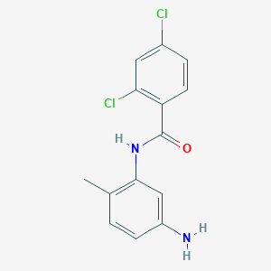 N-(5-amino-2-methylphenyl)-2,4-dichlorobenzamide