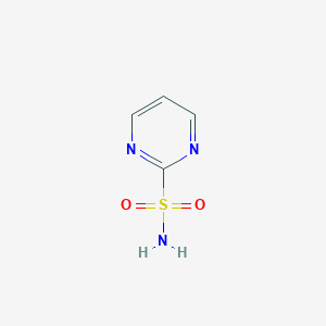 molecular formula C4H5N3O2S B129813 Pyrimidine-2-sulfonamide CAS No. 142047-90-3