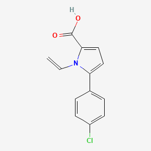 5-(4-Chloro-phenyl)-1-vinyl-1H-pyrrole-2-carboxylic acid