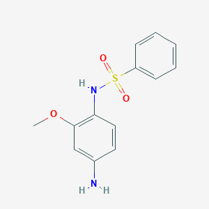 N-(4-amino-2-methoxyphenyl)benzenesulfonamide