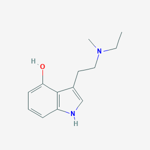 molecular formula C13H18N2O B129817 4-Hydroxy-N-methyl-N-ethyltryptamine CAS No. 77872-41-4