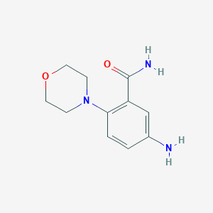 5-Amino-2-morpholin-4-yl-benzamide
