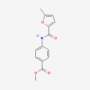 Methyl 4-[(5-methylfuran-2-carbonyl)amino]benzoate