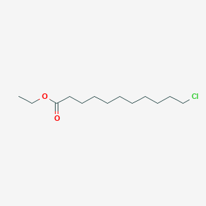 molecular formula C13H25ClO2 B12982864 Ethyl 11-chloroundecanoate 