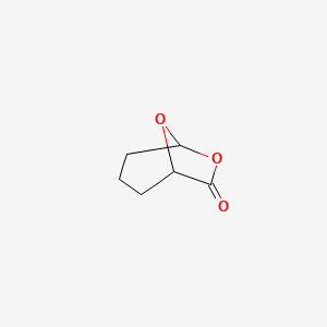 molecular formula C6H8O3 B12982923 6,8-Dioxabicyclo[3.2.1]octan-7-one CAS No. 5257-20-5