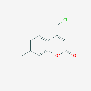 4-(chloromethyl)-5,7,8-trimethyl-2H-chromen-2-one