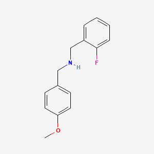 (2-Fluoro-benzyl)-(4-methoxy-benzyl)-amine