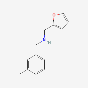 Furan-2-ylmethyl-(3-methyl-benzyl)-amine