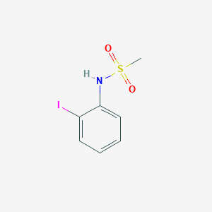 molecular formula C7H8INO2S B1298369 N-(2-iodophenyl)methanesulfonamide CAS No. 116547-92-3