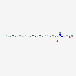molecular formula C19H39NO2 B129837 N-[(2R)-1-Hydroxypropan-2-yl]hexadecanamide CAS No. 142128-47-0
