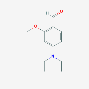 molecular formula C12H17NO2 B1298378 4-(Diethylamino)-2-methoxybenzaldehyde CAS No. 55586-68-0