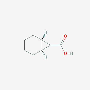 molecular formula C8H12O2 B12983825 Trans-Bicyclo[4.1.0]heptane-7-carboxylic acid 