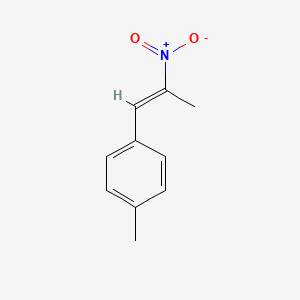 molecular formula C10H11NO2 B1298405 4-Methyl-beta-methyl-beta-nitrostyrene CAS No. 29816-55-5