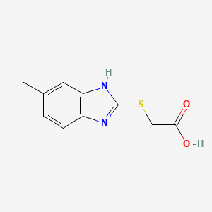 (5-Methyl-1H-benzoimidazol-2-ylsulfanyl)-acetic acid