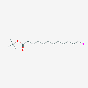 molecular formula C16H31IO2 B12984131 tert-Butyl 12-iodododecanoate 