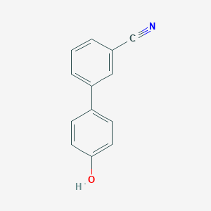 molecular formula C13H9NO B129844 3-(4-Hydroxyphenyl)benzonitrile CAS No. 154848-44-9
