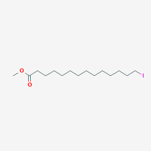 molecular formula C15H29IO2 B12984401 Methyl 14-iodotetradecanoate 