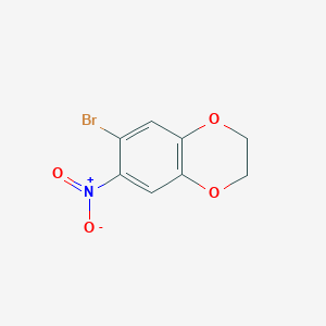 6-Bromo-7-nitro-2,3-dihydro-1,4-benzodioxine