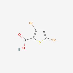 molecular formula C5H2Br2O2S B1298461 3,5-Dibromothiophene-2-carboxylic acid CAS No. 7311-68-4