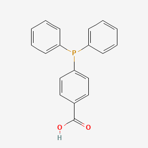 molecular formula C19H15O2P B1298466 4-(Diphenylphosphino)benzoic acid CAS No. 2129-31-9