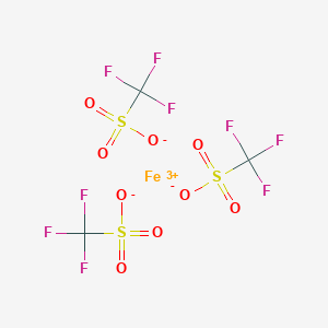 molecular formula C3F9FeO9S3 B012985 Iron(III) trifluoromethanesulfonate CAS No. 63295-48-7