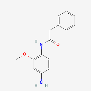N-(4-amino-2-methoxyphenyl)-2-phenylacetamide