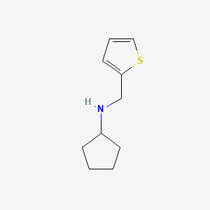 N-(thiophen-2-ylmethyl)cyclopentanamine
