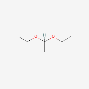 molecular formula C7H16O2 B12985228 Propane, 2-(1-ethoxyethoxy)- CAS No. 25334-93-4