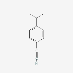 molecular formula C11H12 B1298540 1-Ethynyl-4-isopropylbenzene CAS No. 23152-99-0