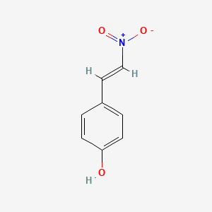 molecular formula C8H7NO3 B1298544 4-[(E)-2-硝基乙烯基]酚 CAS No. 3179-08-6