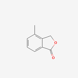 molecular formula C9H8O2 B1298547 4-甲基-2-苯并呋喃-1(3H)-酮 CAS No. 2211-83-8