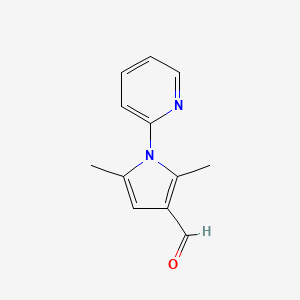 2,5-Dimethyl-1-pyridin-2-yl-1H-pyrrole-3-carbaldehyde