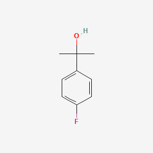 molecular formula C9H11FO B1298620 2-(4-Fluorophenyl)-2-propanol CAS No. 402-41-5