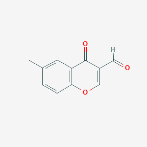 molecular formula C11H8O3 B1298627 3-Formyl-6-methylchromone CAS No. 42059-81-4