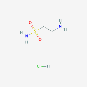 molecular formula C2H9ClN2O2S B129864 2-Aminoethanesulfonamide hydrochloride CAS No. 89756-60-5
