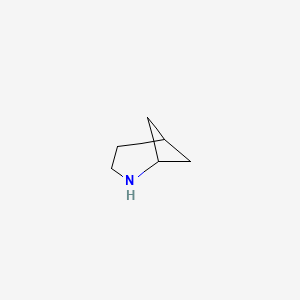 molecular formula C6H11N B12986495 2-Azabicyclo[3.1.1]heptane 