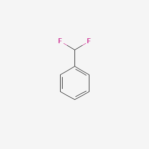 molecular formula C7H6F2 B1298653 (Difluoromethyl)benzene CAS No. 455-31-2