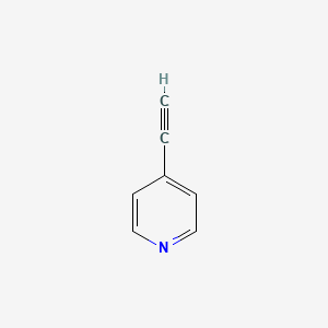 molecular formula C7H5N B1298661 4-乙炔基吡啶 CAS No. 2510-22-7
