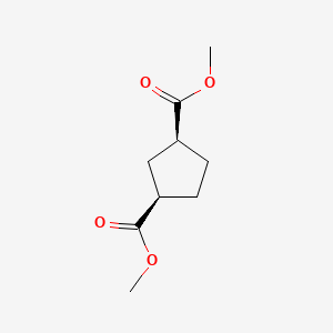 B1298668 Cis-dimethyl cyclopentane-1,3-dicarboxylate CAS No. 39590-04-0