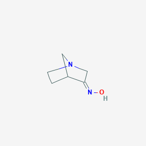 (NZ)-N-(1-azabicyclo[2.2.1]heptan-3-ylidene)hydroxylamine