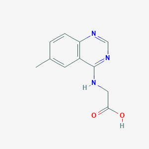 (6-Methyl-quinazolin-4-ylamino)-acetic acid