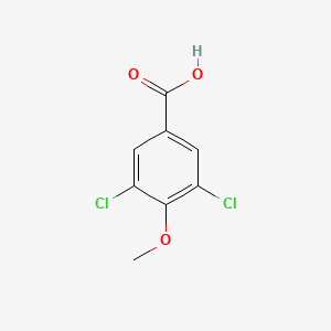 molecular formula C8H6Cl2O3 B1298716 3,5-Dichloro-4-methoxybenzoic acid CAS No. 37908-97-7