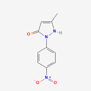 3-methyl-1-(4-nitrophenyl)-1H-pyrazol-5-ol