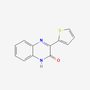 2(1H)-Quinoxalinone, 3-(2-thienyl)-