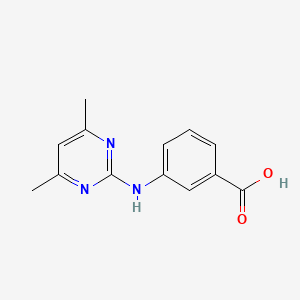 3-[(4,6-Dimethylpyrimidin-2-yl)amino]benzoic acid