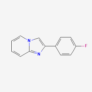 2-(4-Fluorophenyl)imidazo[1,2-a]pyridine