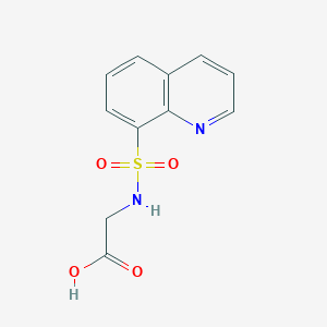 (Quinoline-8-sulfonylamino)acetic acid